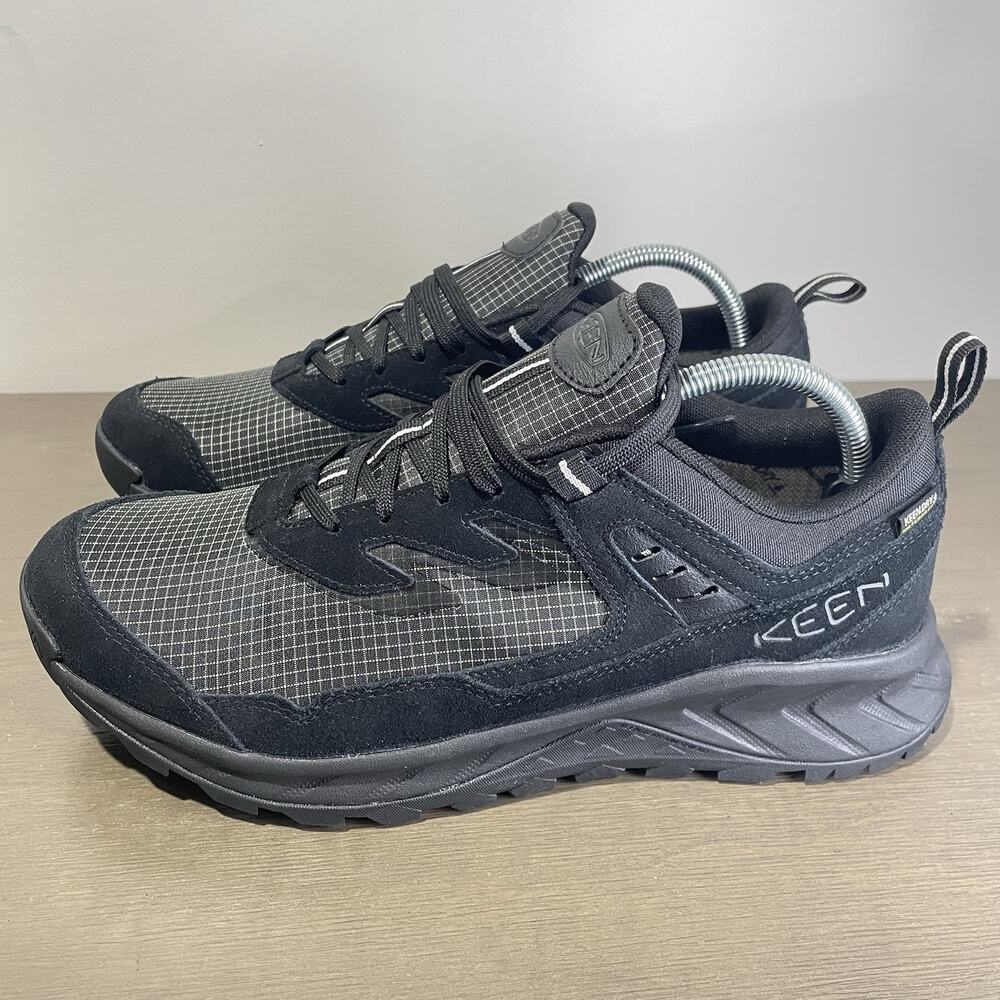 KEEN Mens Size 10 Shoes NEW Open BoxHightail EXP Waterproof Hiking Black DRY